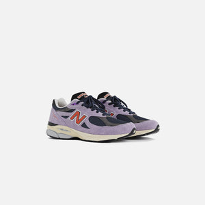 New Balance Made in USA 990 v3 - Lilac / Grey / Red