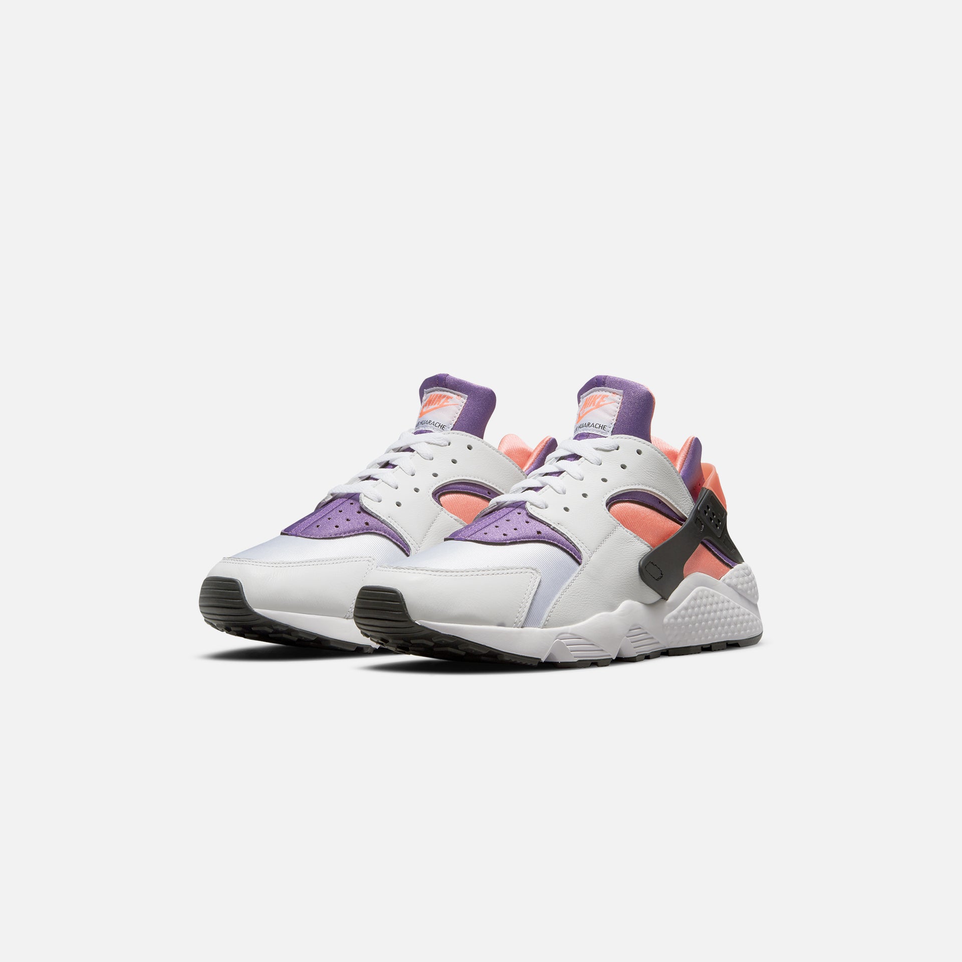 Nike Air Huarache - White / Purple / Bright Mango / Black