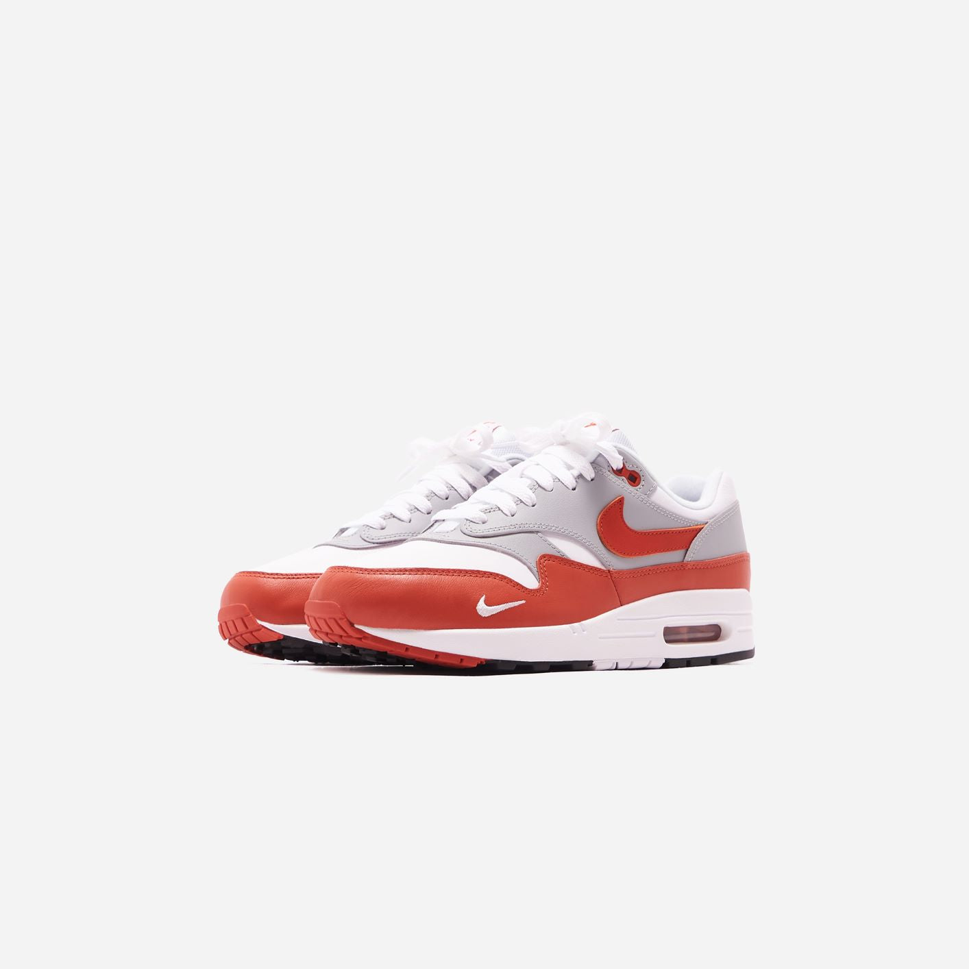 Nike Air Max 1 LV8 - White / Martian Sunrise / Wolf Grey / Black