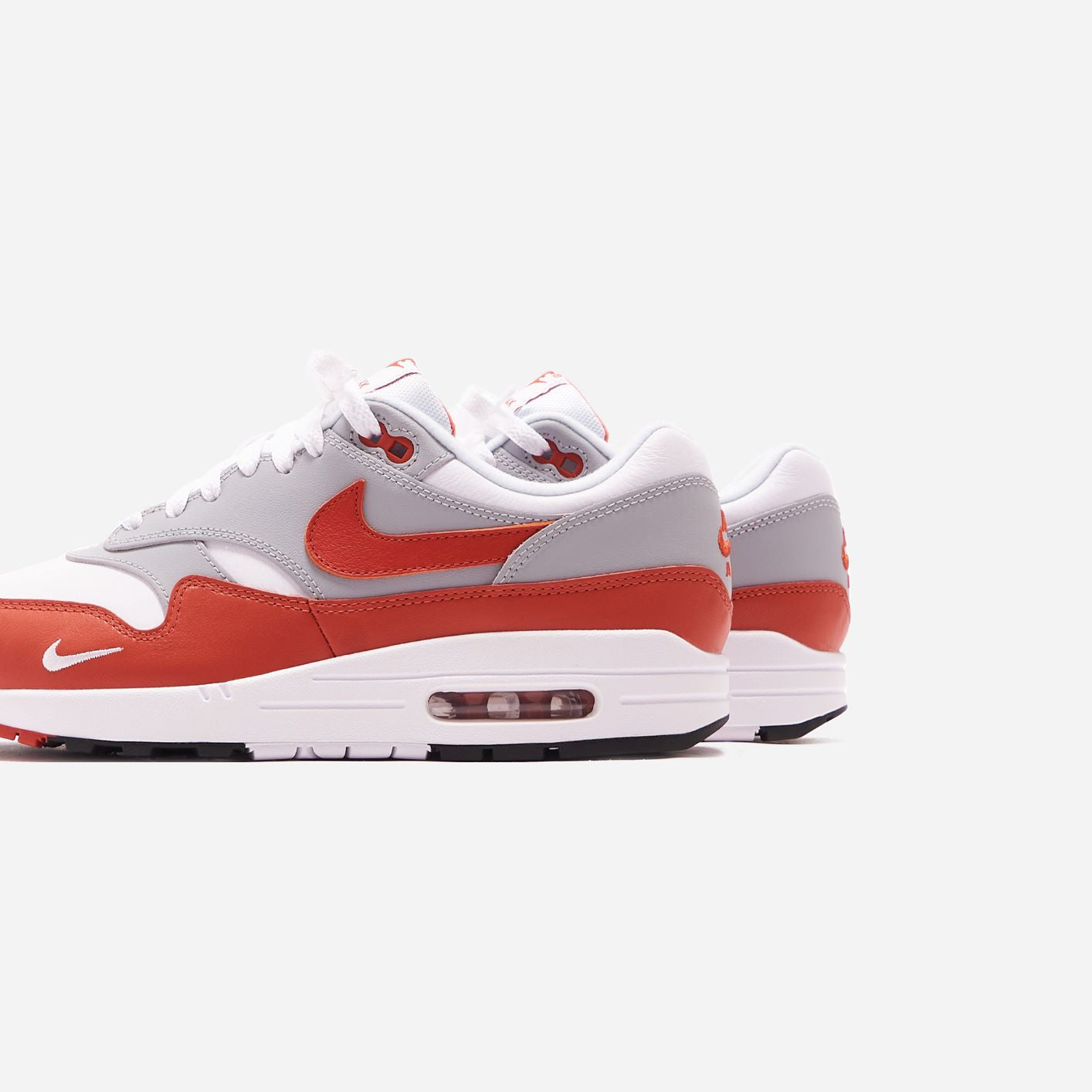 Nike Air Max 1 LV8 - White / Martian Sunrise / Wolf Grey / Black