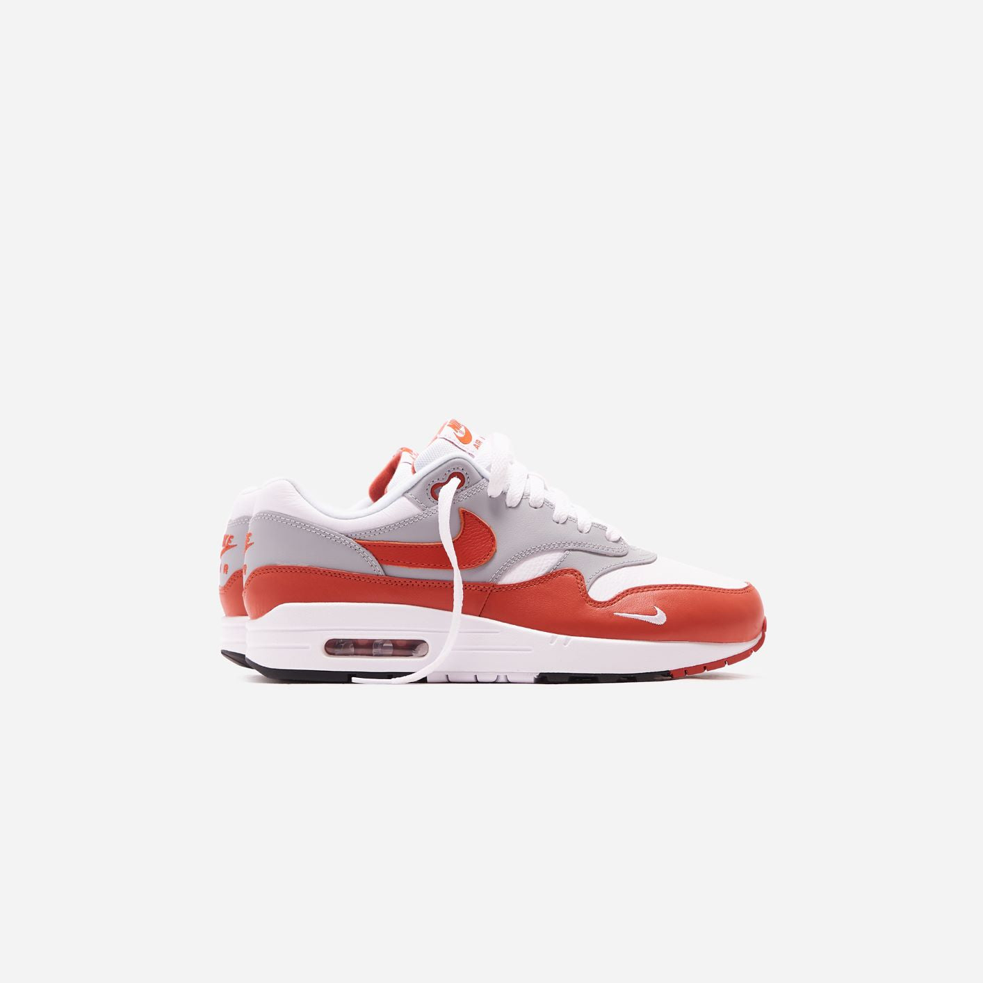 Nike Air Max 1 LV8 - White / Martian Sunrise / Wolf Grey / Black