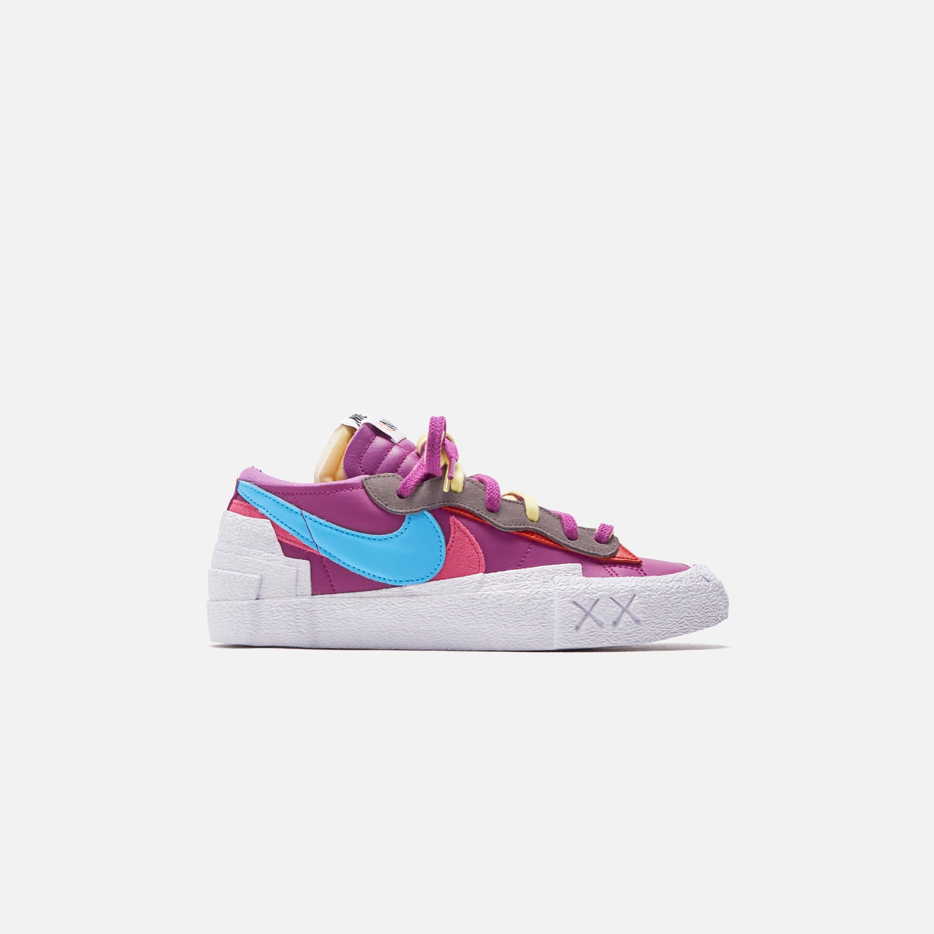 Nike x Sacai x Kaws Blazer Low - Purple Dusk / Lagoon Pulse / White