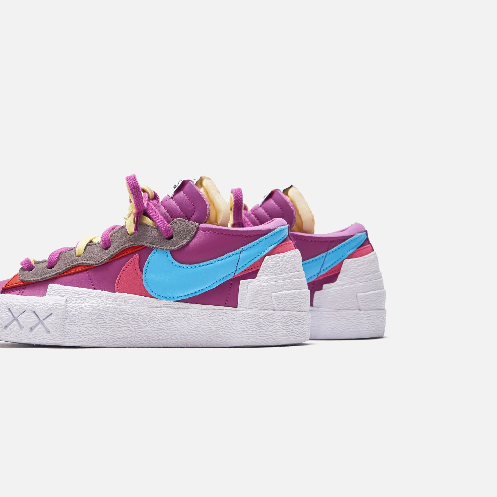 Nike x Sacai x Kaws Blazer Low - Purple Dusk / Lagoon Pulse / White