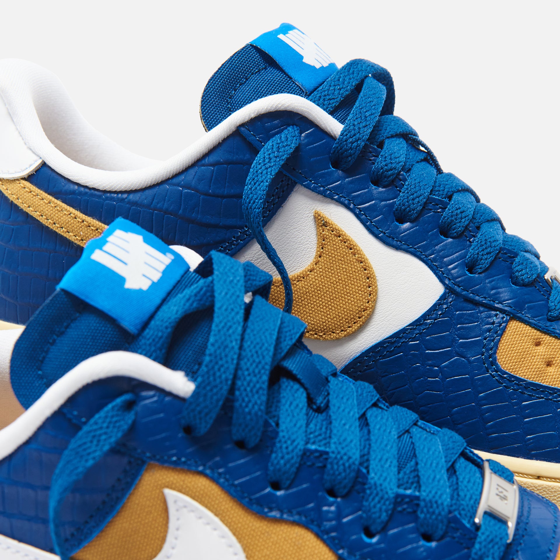 Nike Air Force 1 Low SP - Court Blue / White / Goldtone / Lemon