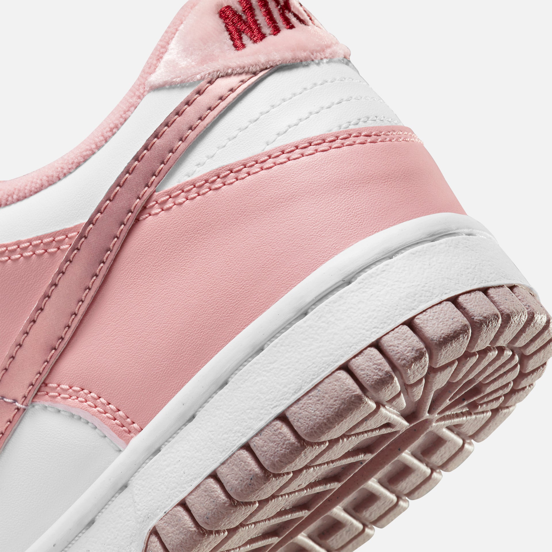 Nike GS Dunk Low - Pink Glaze / White / Pomegranate