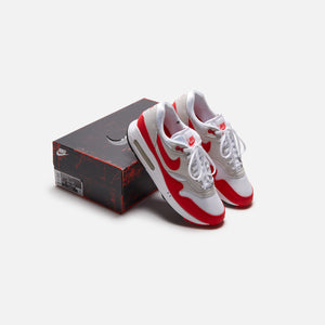 Nike Air Max 1 `86 OG - White / University Red / Neutral Grey