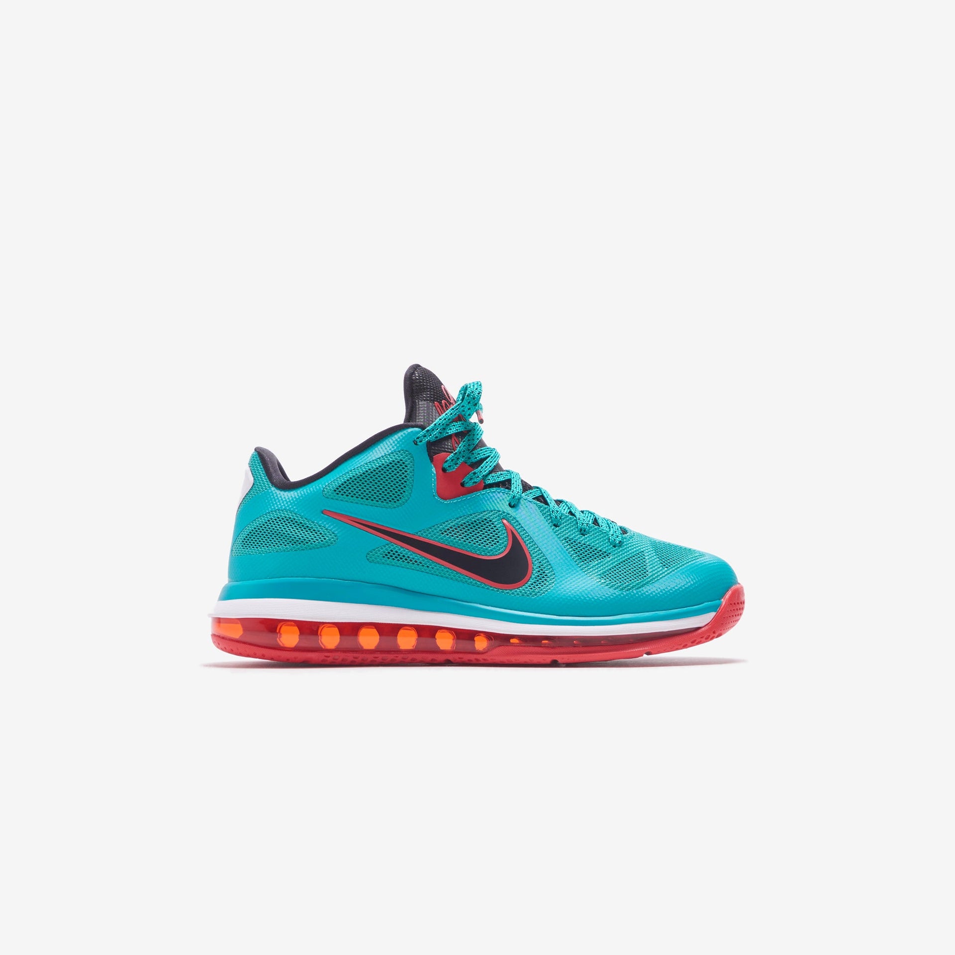 Nike Lebron IX Low - New Green / Black / Action Red / White