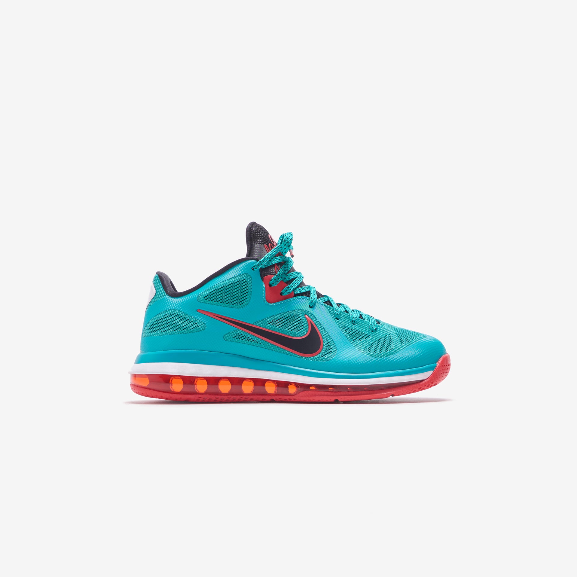 Nike Lebron IX Low - New Green / Black / Action Red / White