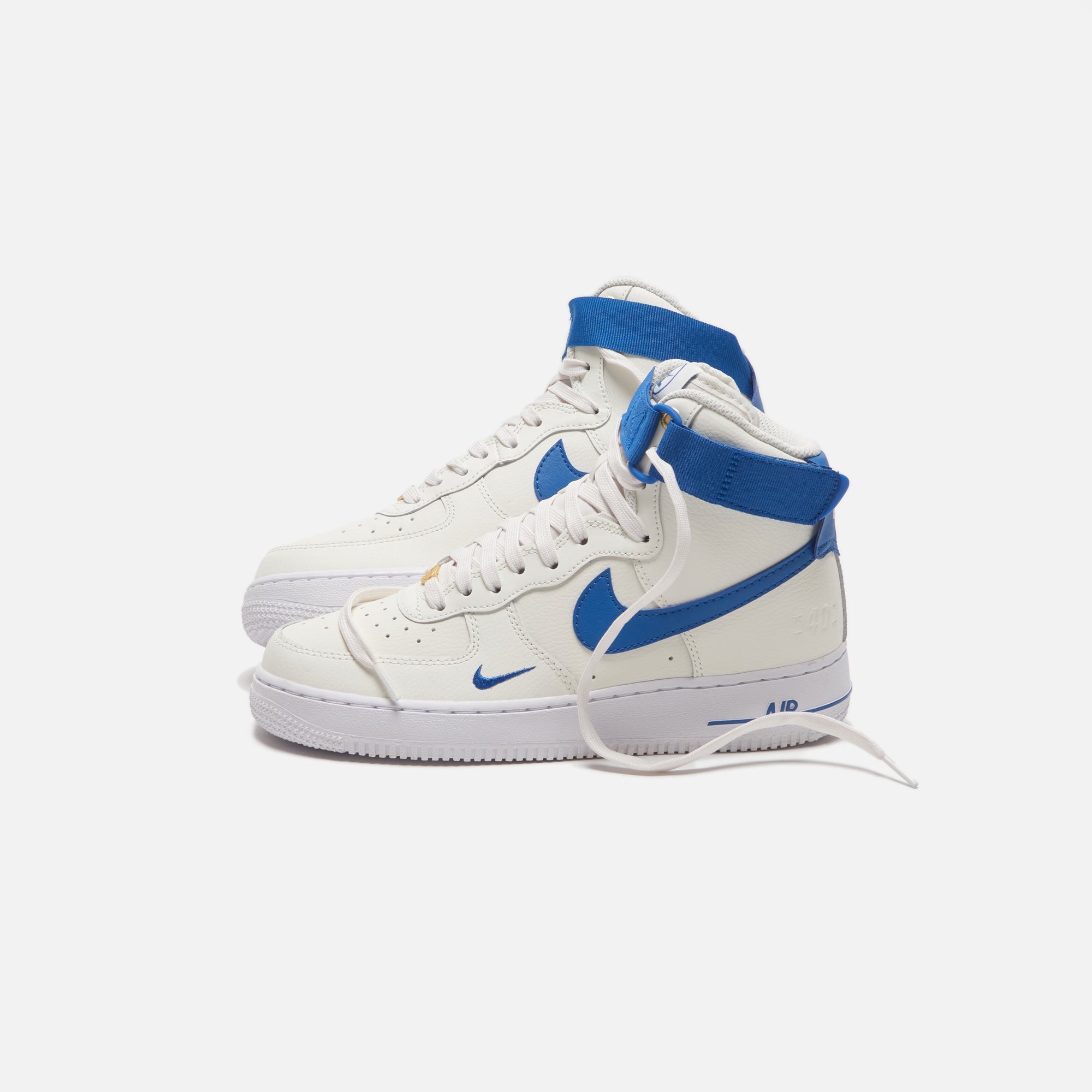 nike air force 1 high blue and white