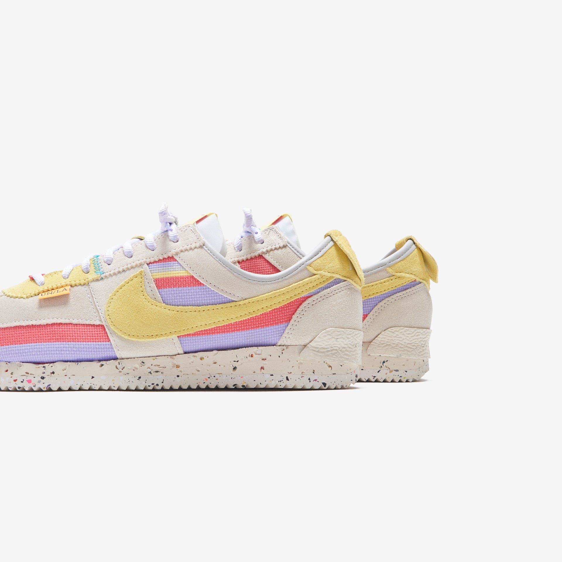 Nike x Union Cortez SP - White / Lemon Frost / Grey Fog / Purple Pulse