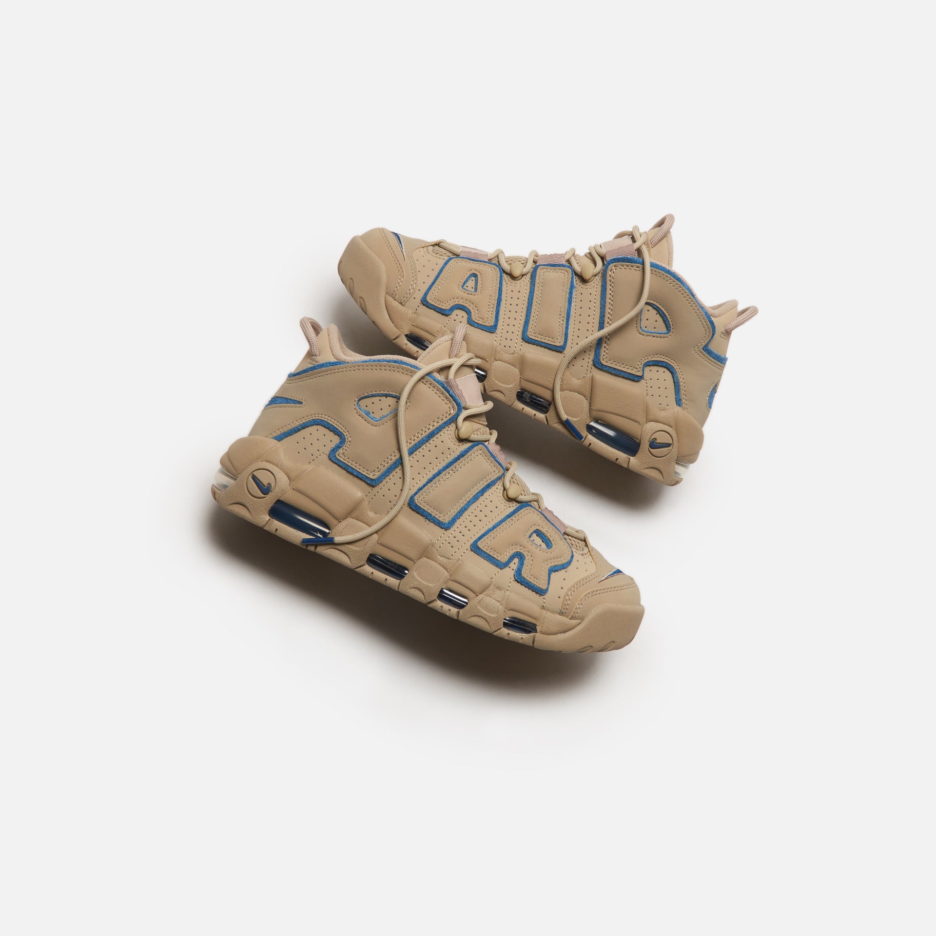 Nike Air More Uptempo `96 - Limestone / Valerian Blue /  Limes