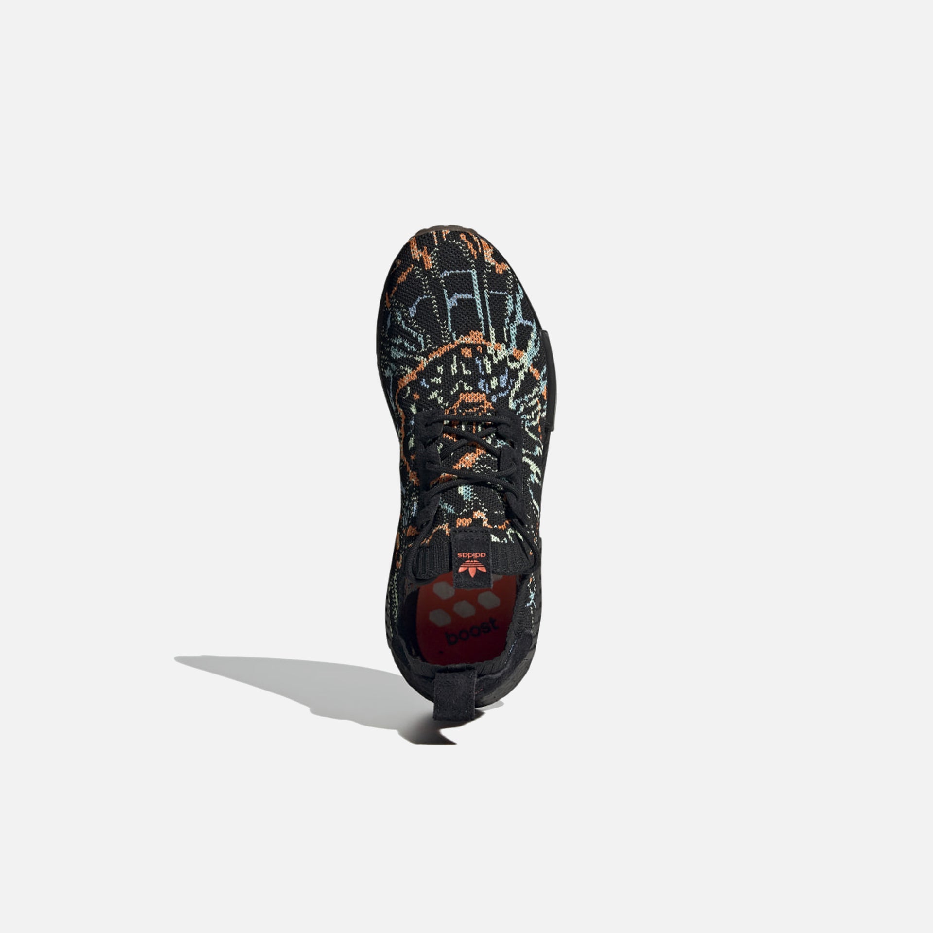 adidas NMD R1 Primeknit - Core Black / Gum