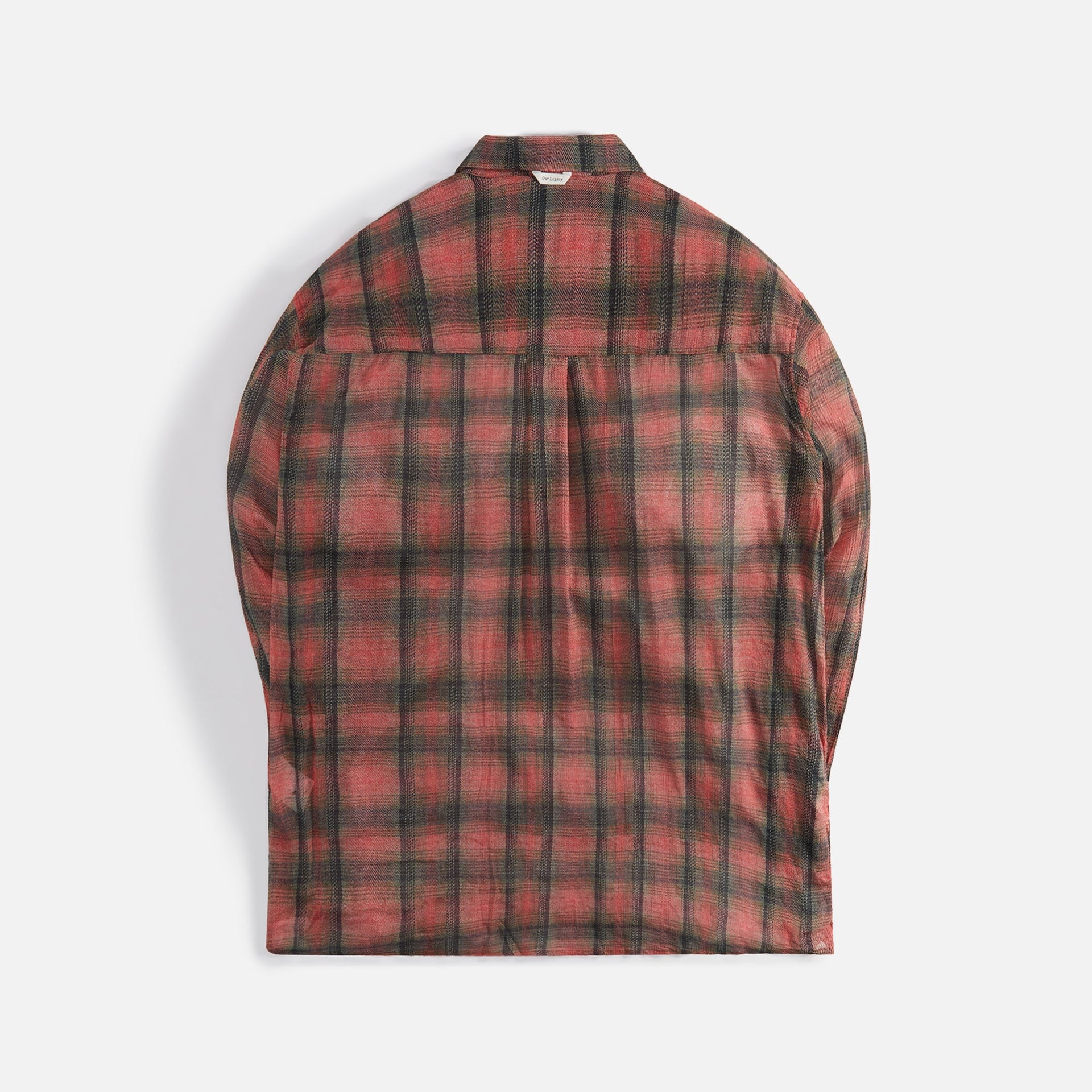 Our Legacy Borrowed Shirt - Big Lumbercheck Print