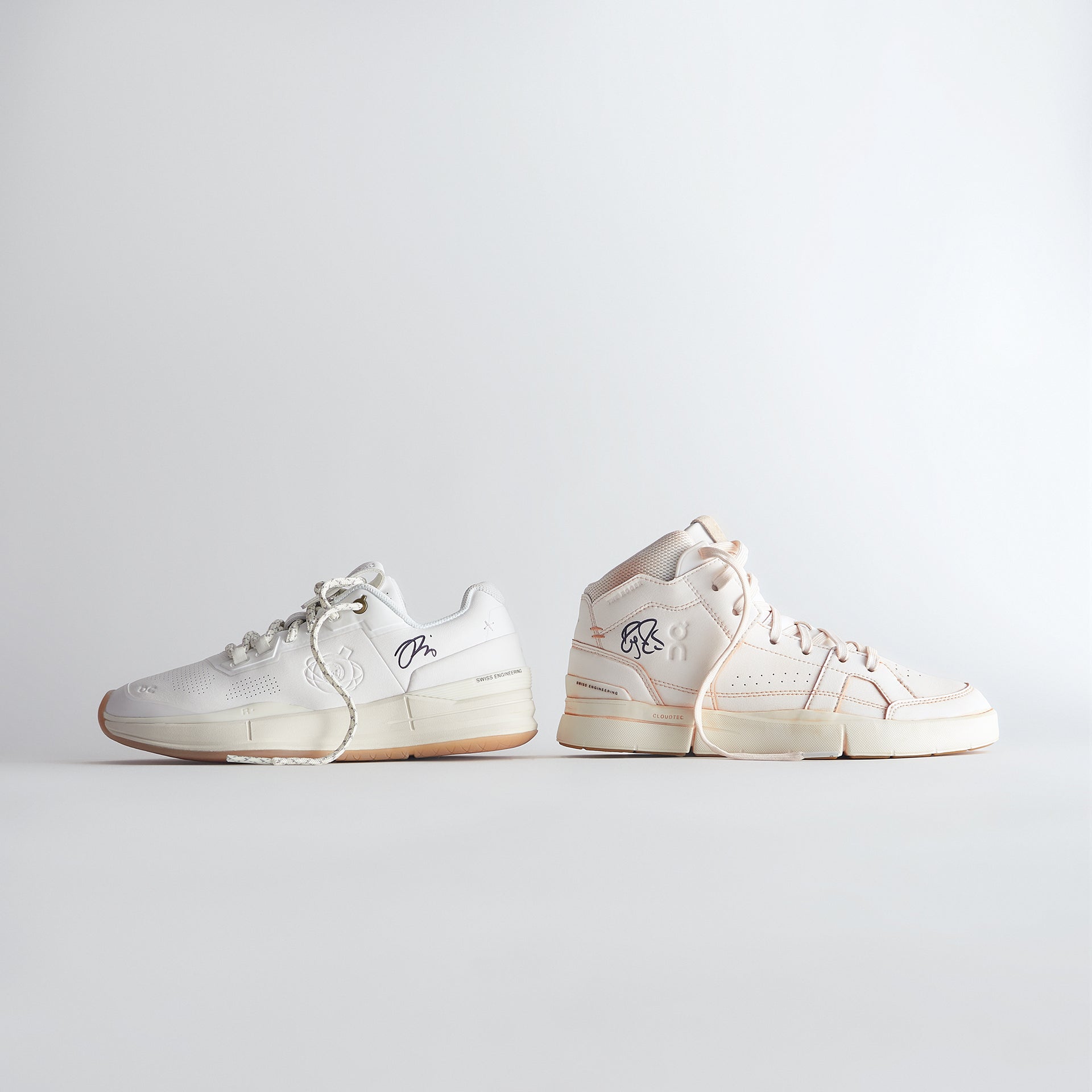 (RF)² by Ronnie Fieg & Roger Federer for On 2 Pack - White / Clay