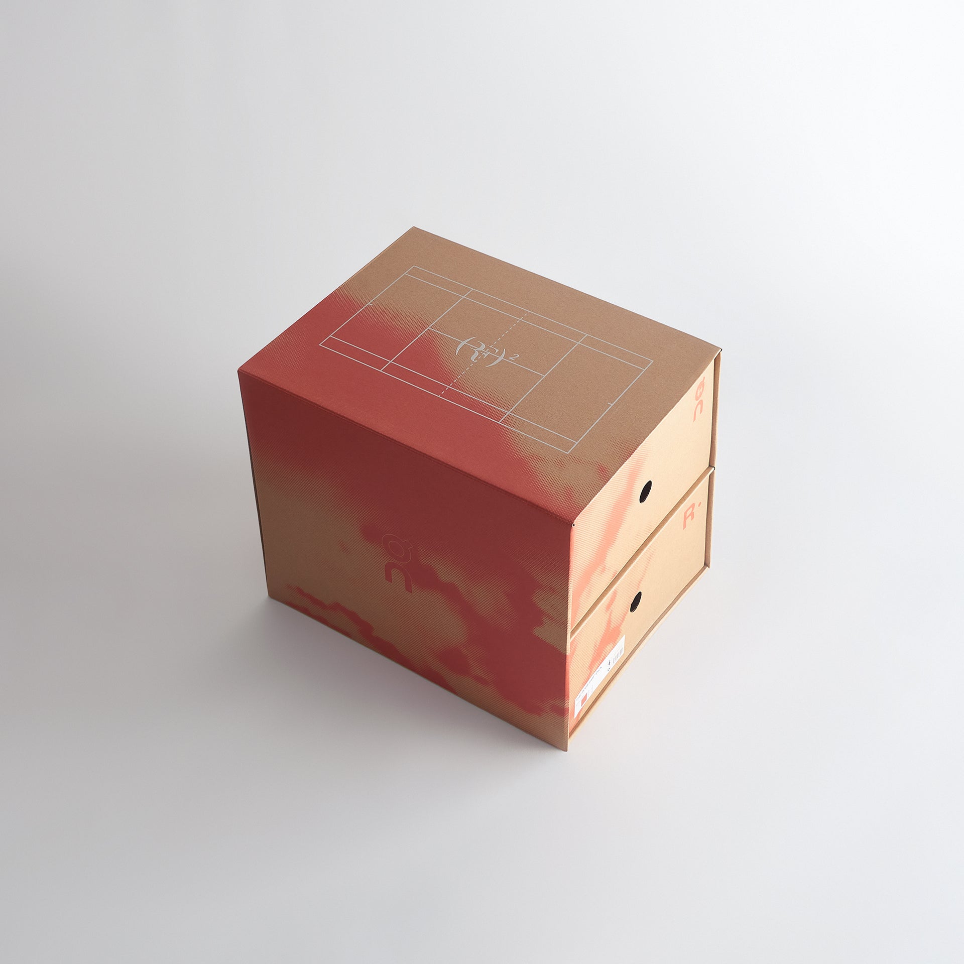 (RF)² by Ronnie Fieg & Roger Federer for On 2 Pack - White / Clay