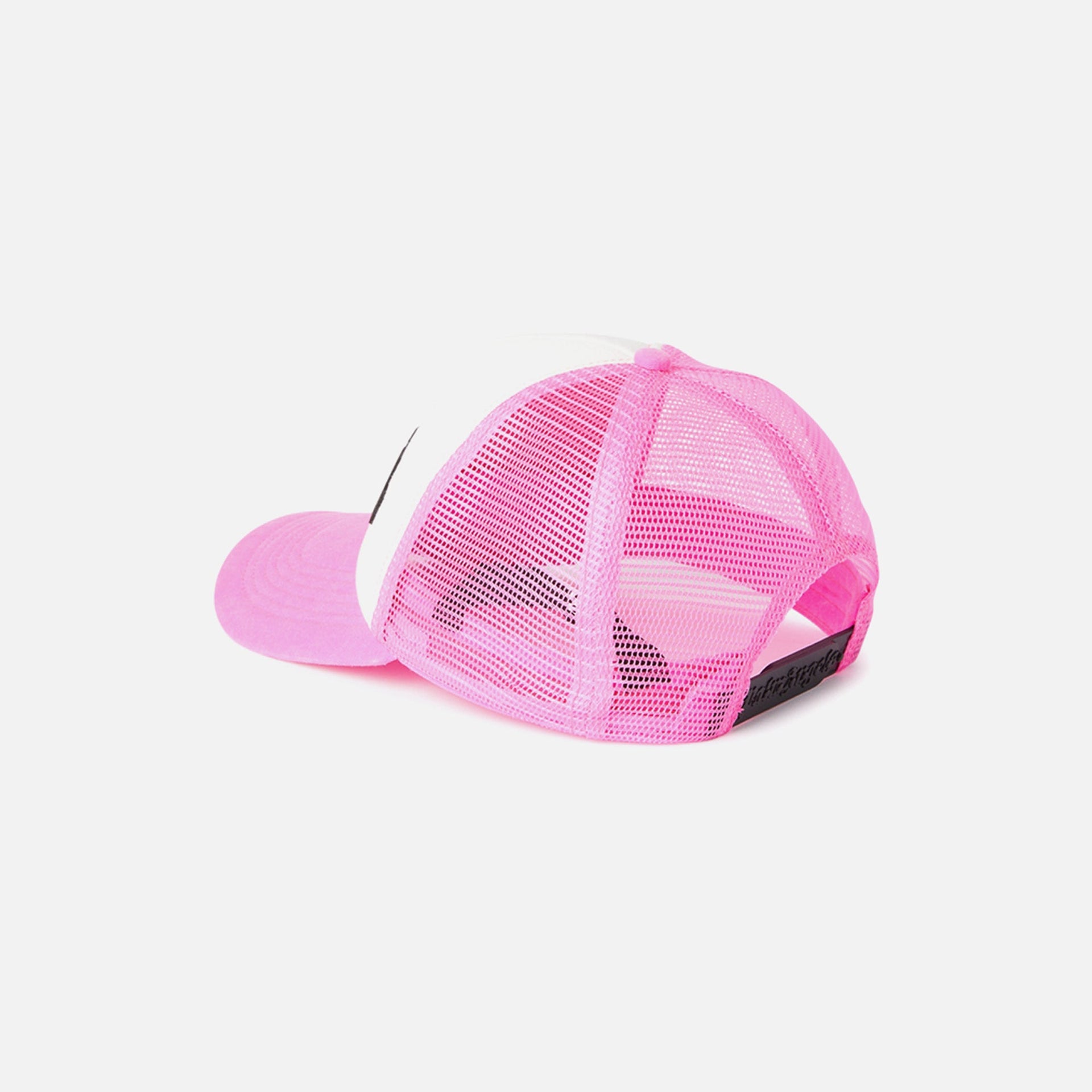 Palm Angels Curved Logo Mesh Cap - Fuchsia
