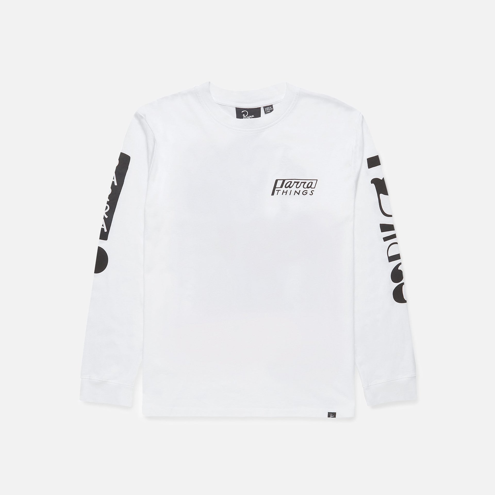 by Parra Things L/S Tee - White