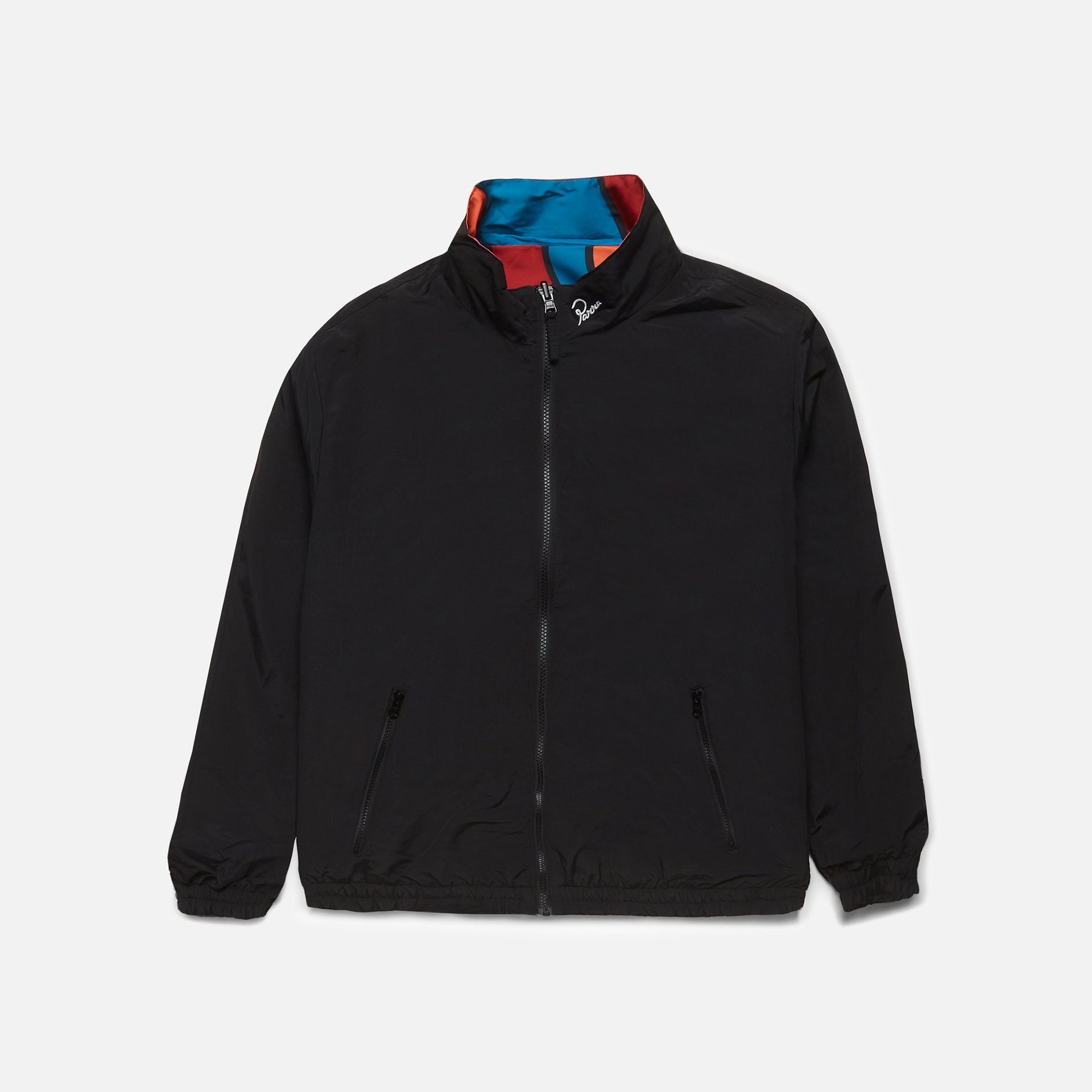 by Parra Serpent Pattern Reversible Track Top - Multi