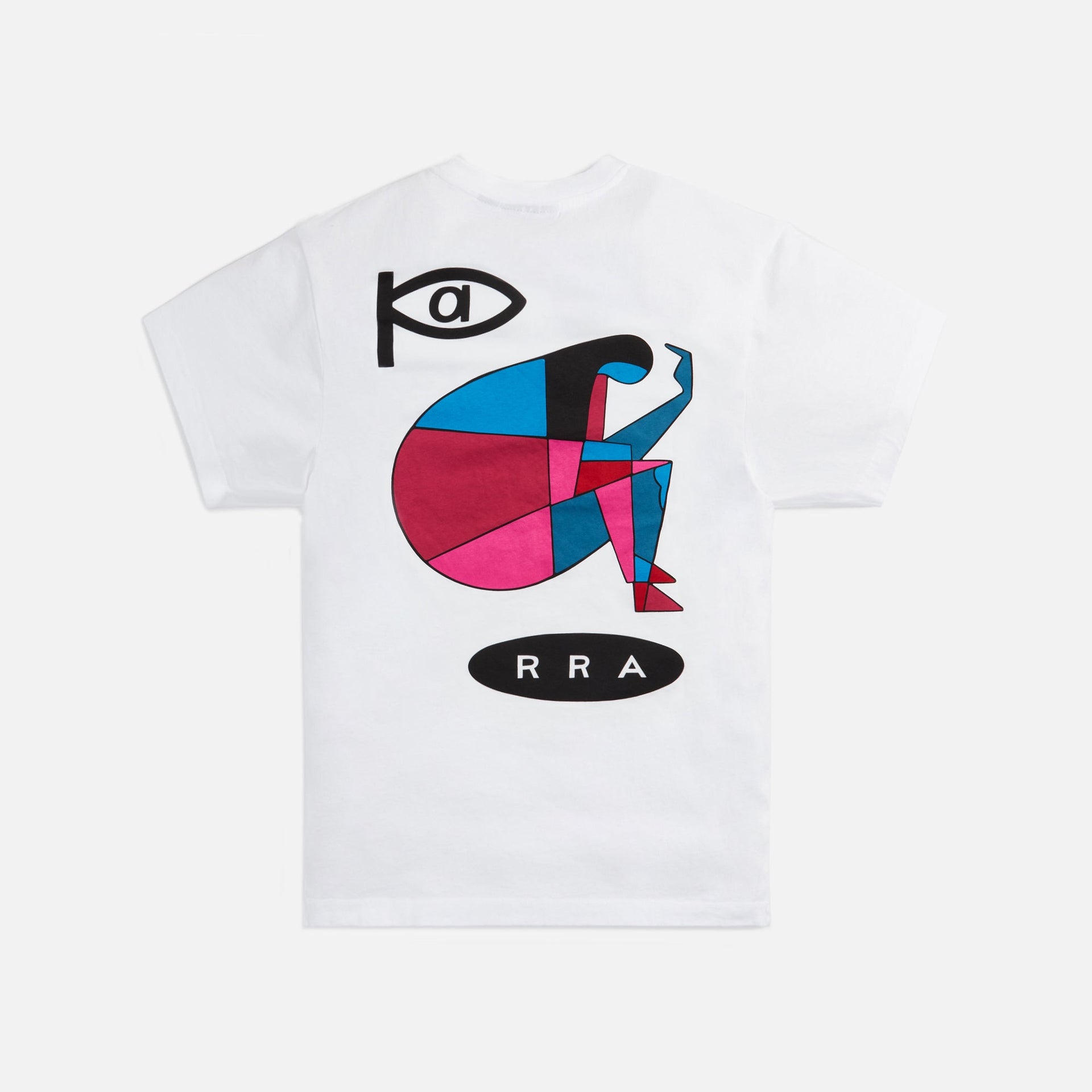 by Parra The Thinker Tee - White