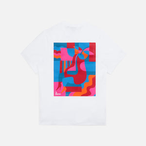by Parra Sitting Pear Tee - White