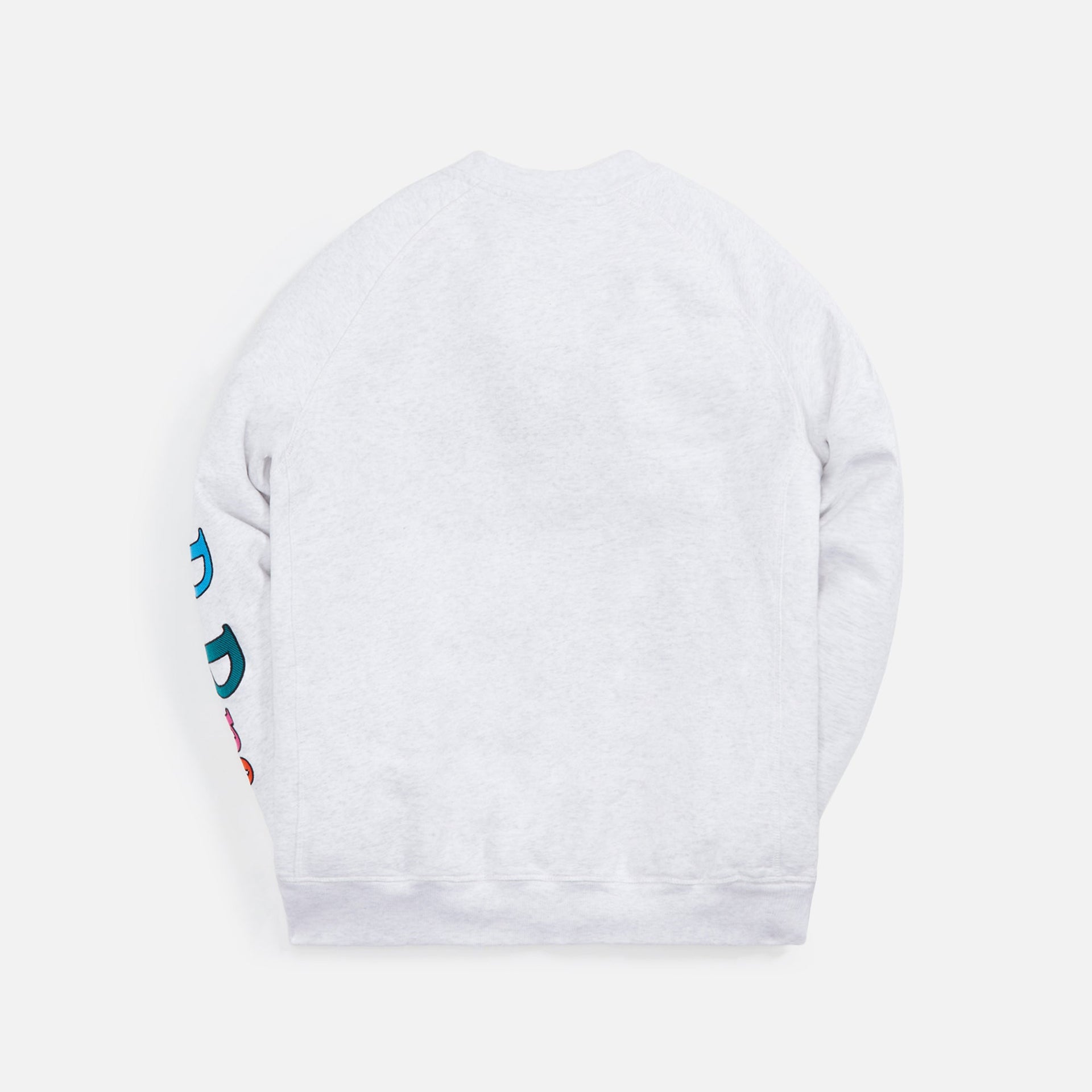 by Parra Serif Logo Crewneck Sweatshirt - Ash Grey