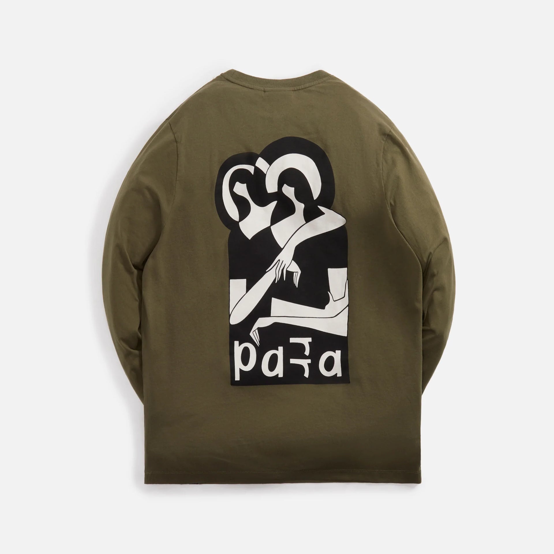 by Parra Angelica Long Sleeve Tee - Leaf