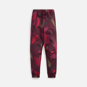 by Parra Secret Garden Track Pants - Wine