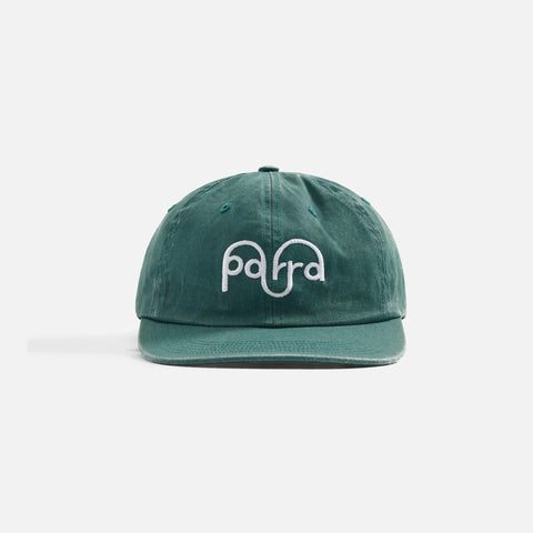 by Parra Weird Logo 6 Panel Hat - Green