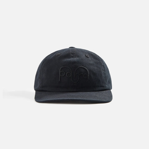 by Parra Weird Logo 6 Panel Hat - Black