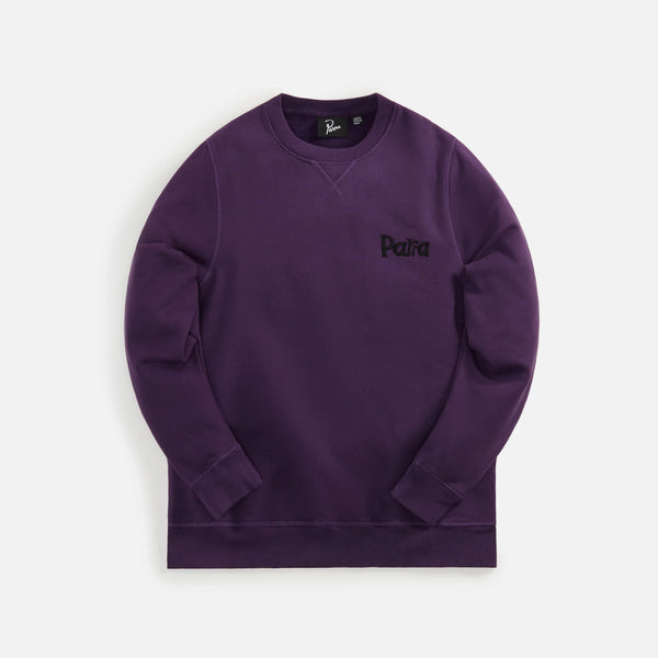 by Parra Rushed Sugar Crewneck Sweatshirt Purple Kith Europe
