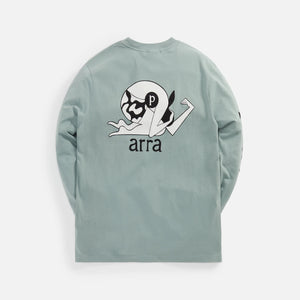 by Parra The Lost Ring Long Sleeve Tee - Pistache