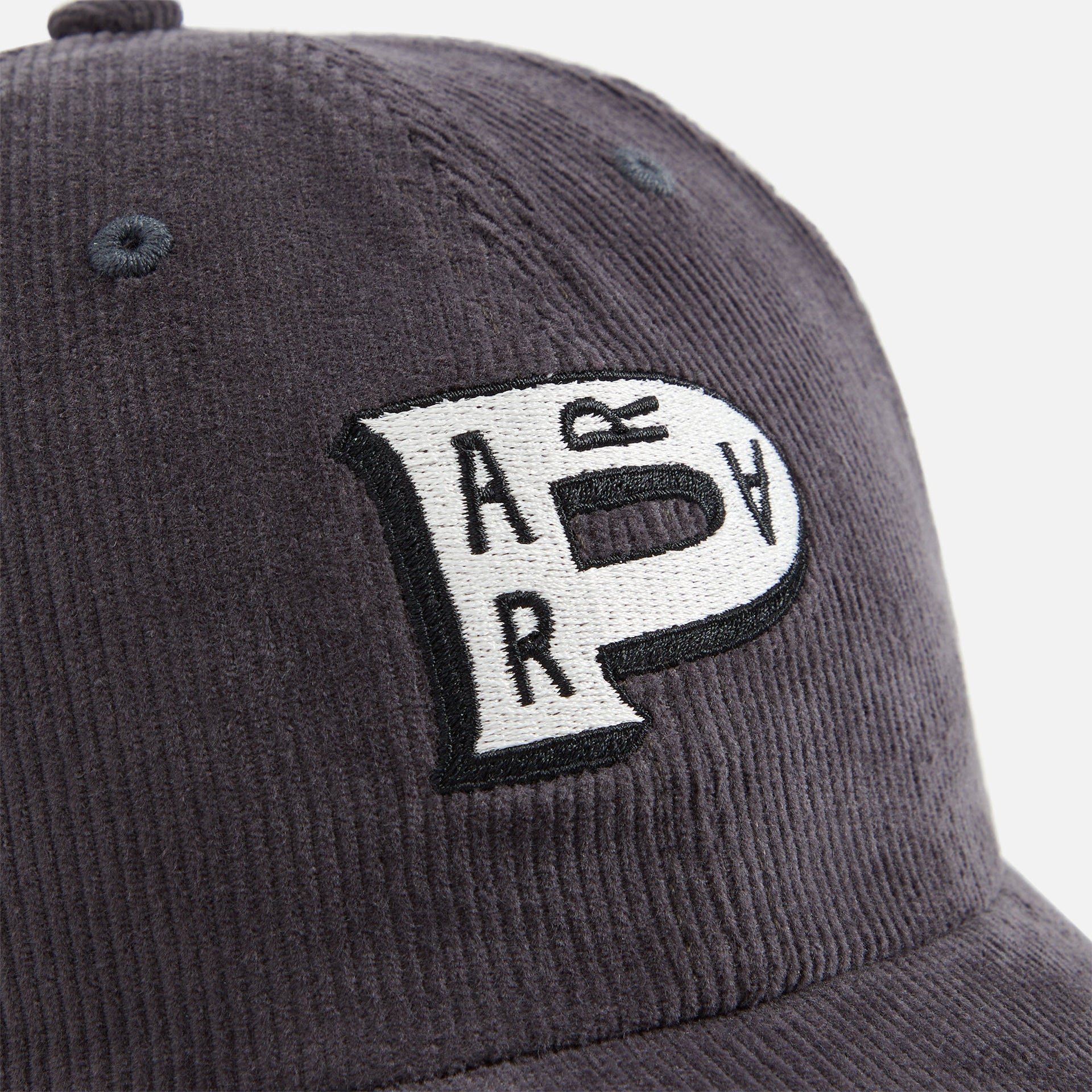 by Parra Worked P 6 Panel Hat - Stone Grey