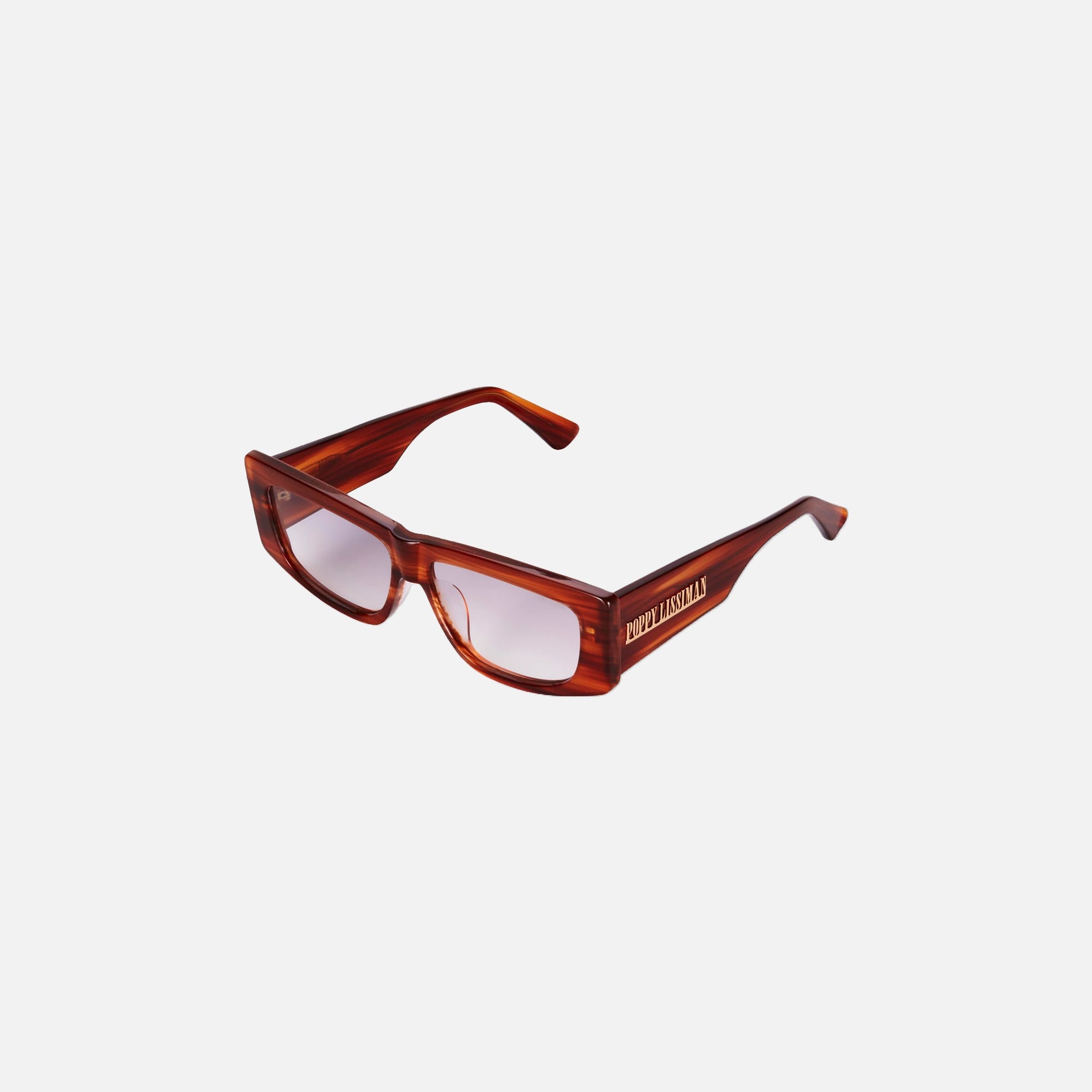 Poppy Lissiman Bart Frames - Brushed Torti