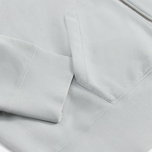 Palm Angels GD Reverse Logo Zipped Hoodie - Light Grey