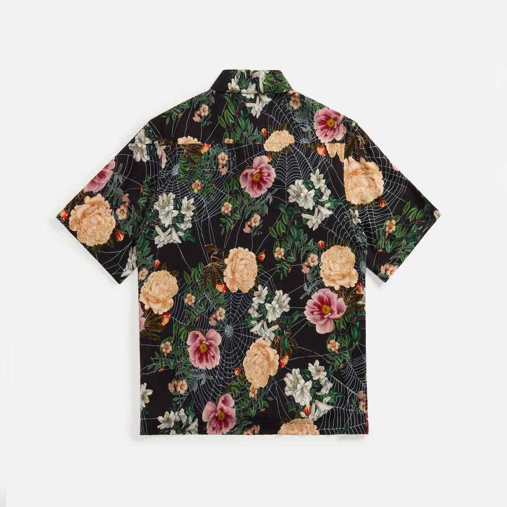 Palm Angels Flowers Print Bowling Shirt - Black / Multicolor – Kith Europe