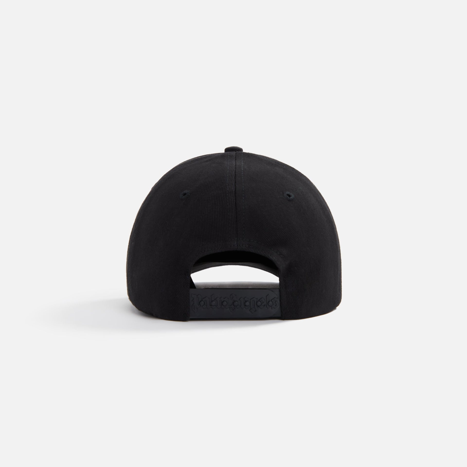 Palm Angels Curved Logo Cap - Black / White