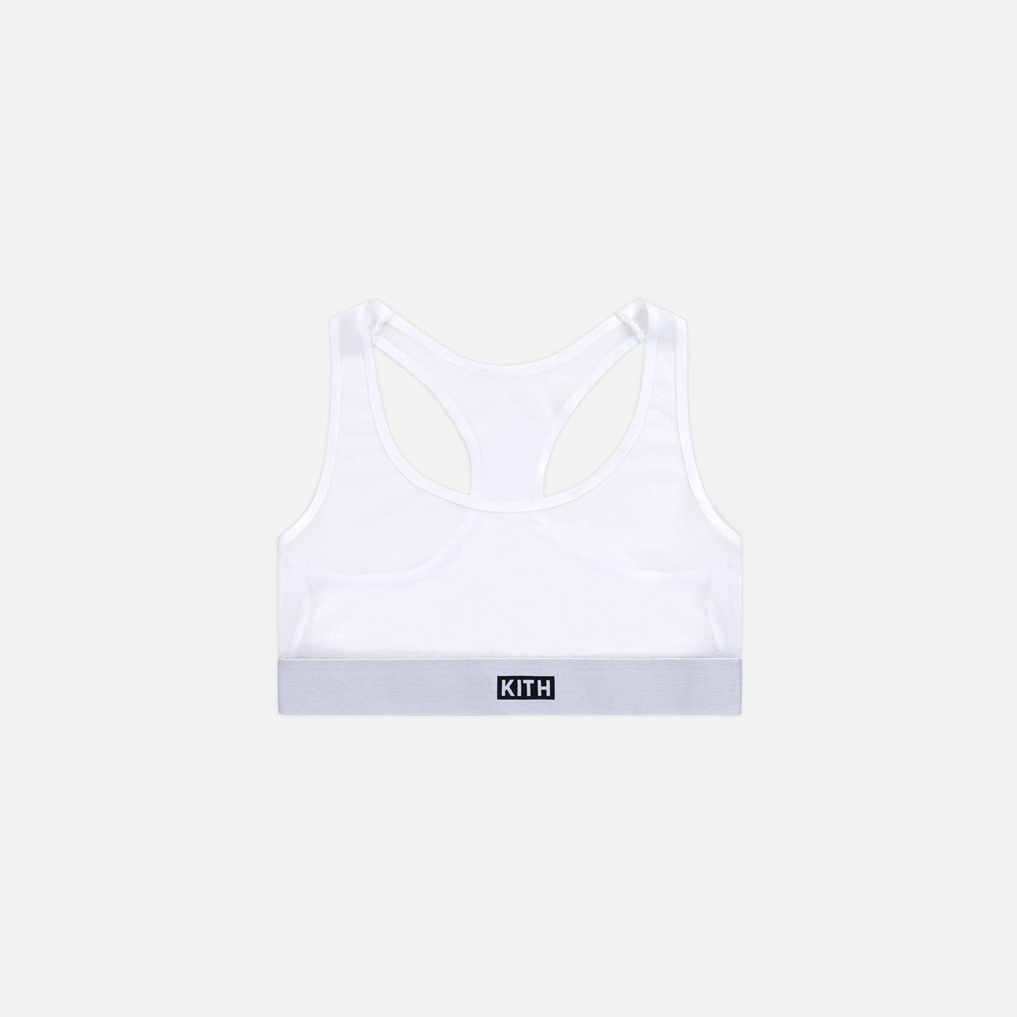 Kith Women for Calvin Klein Mesh Racerback - White – Kith Europe