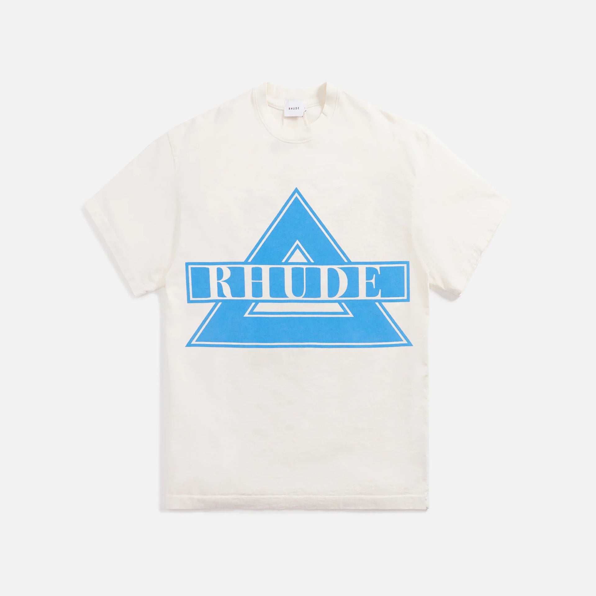 Rhude Triangle Tee - Vintage White