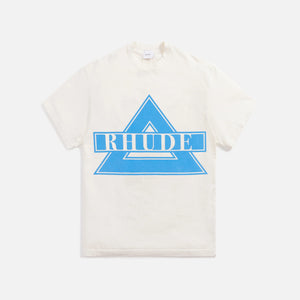 Rhude Triangle Tee - Vintage White