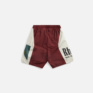 Red Monogram Bermuda Shorts In Technical Cotton - Ready to Wear