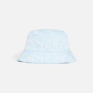 Rhude Bandana Canvas Bucket Hat - Blue