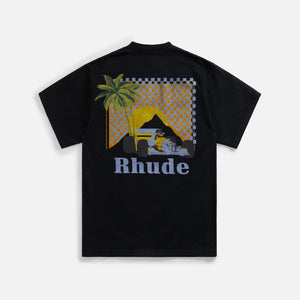 Rhude Moonlight Tropics Tee - Black