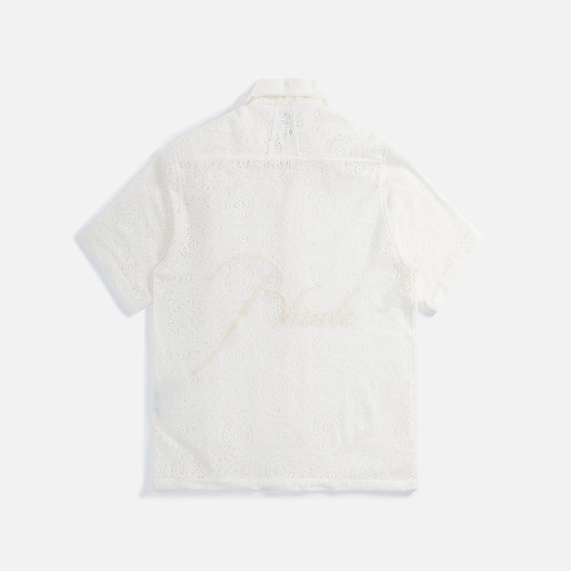 Rhude Ajor Lace Shirt - Creme