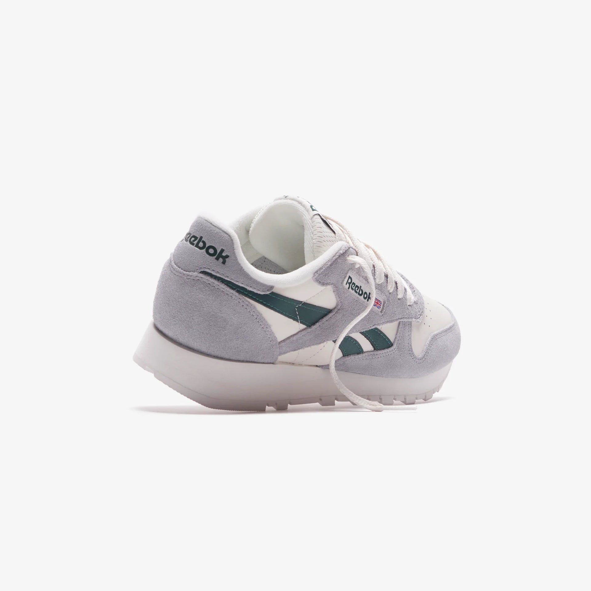 Reebok Classic Leather Suede Vintage - Pure Grey 3 / Dark Green