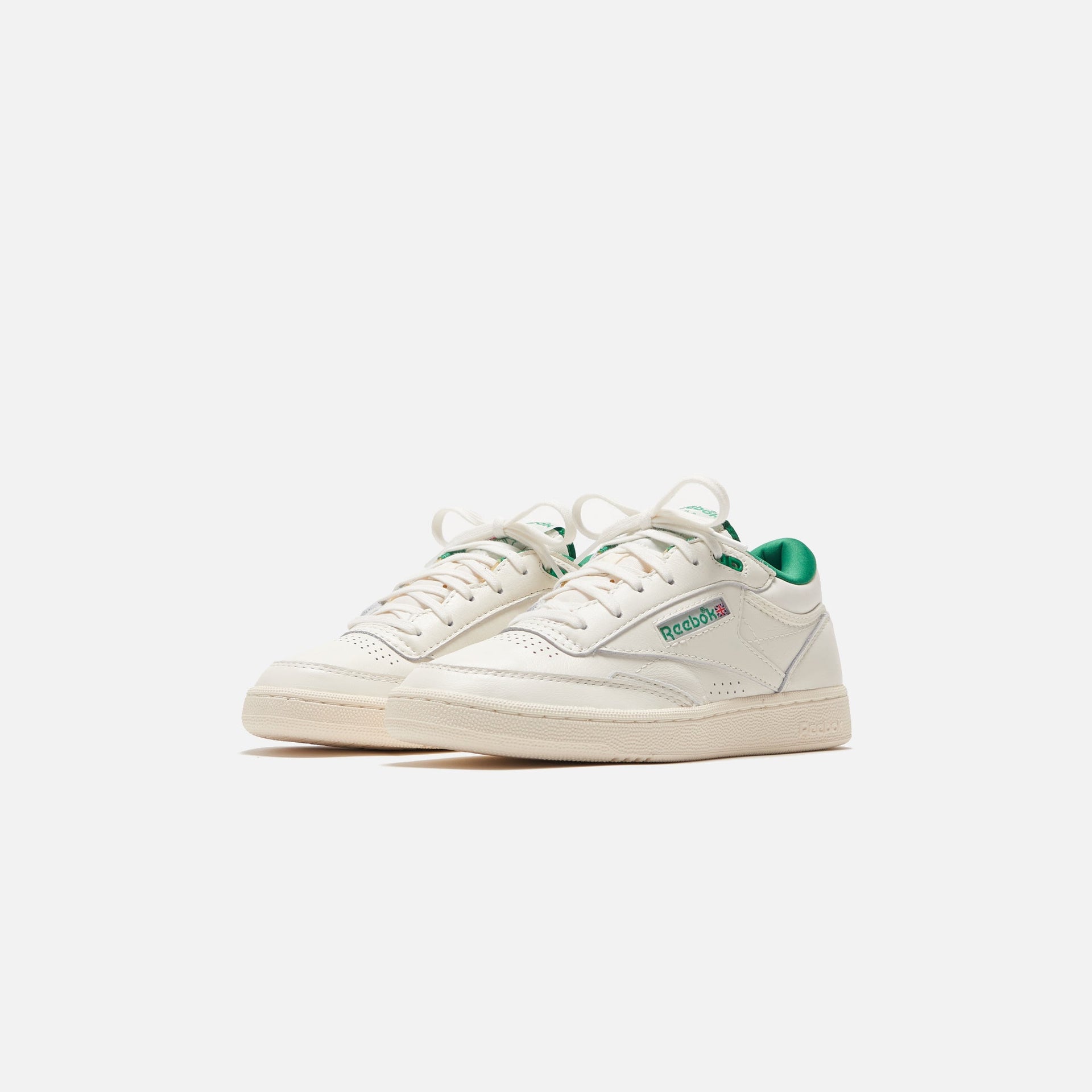 Reebok Club C Mid II Vintage - Chalk / Glen Green / Classic White
