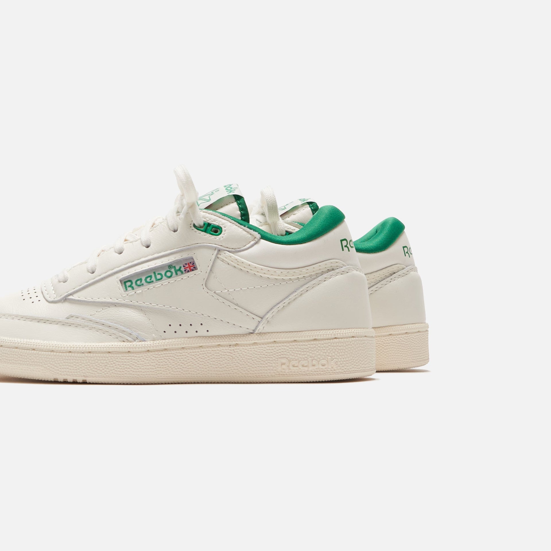 Reebok Club C Mid II Vintage - Chalk / Glen Green / Classic White