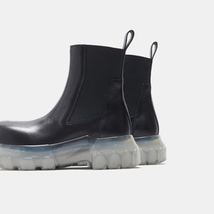 Rick Owens WMNS Beatle Bozo Tractor - Black / Clear