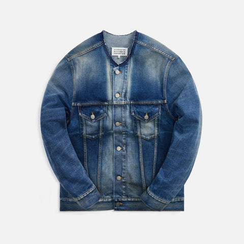 Maison Margiela Origin Denim Sportsjacket Levi`s Wash - Blue