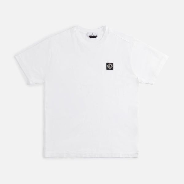 Stone Island Garment Dyed Tee - White – Kith Europe