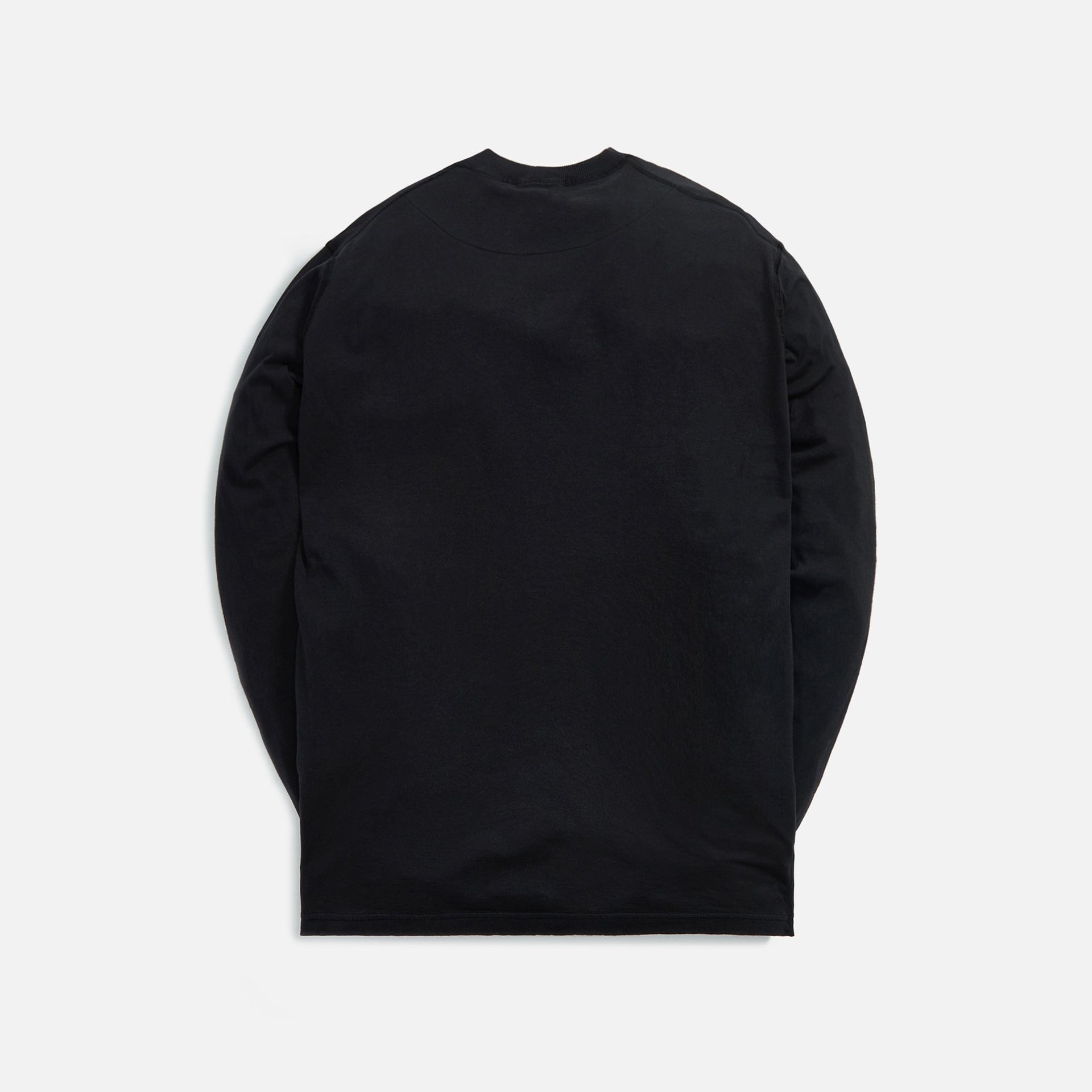 Stone Island Cotton Jersey Garment Dyed Fissato Tee - Black